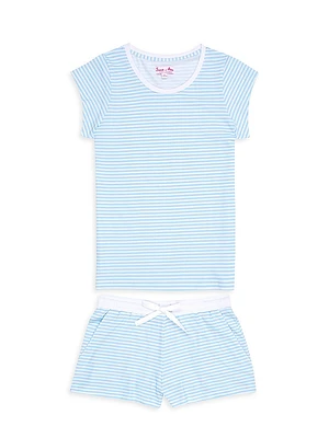 Jersey Short Sleeve Pajama Set