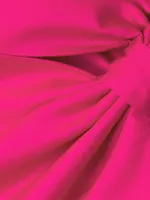 Strapless Bow Midi-Dress