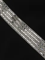Crystal-Embellished Puff-Sleeve Jumpsuit