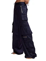 Pinstriped Cargo Pants