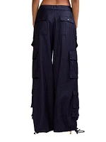 Pinstriped Cargo Pants