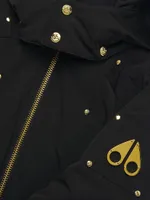 Little Girl's & Down Bomber Jacket