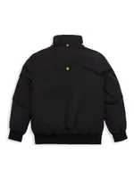 Little Girl's & Down Bomber Jacket