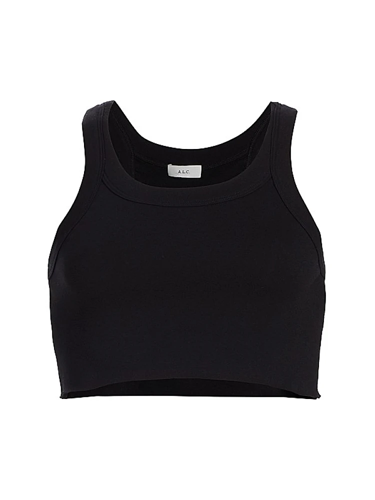 Halsey Cropped Tank Top