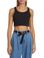 Halsey Cropped Tank Top