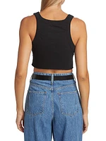Halsey Cropped Tank Top