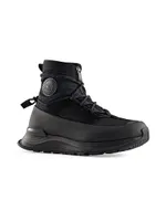 Glacier Trail High-Top Leather Platform Sneakers