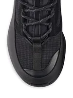 Glacier Trail High-Top Leather Platform Sneakers