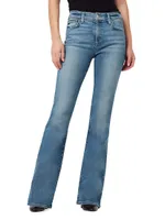 The Frankie Stretch Boot-Cut Jeans