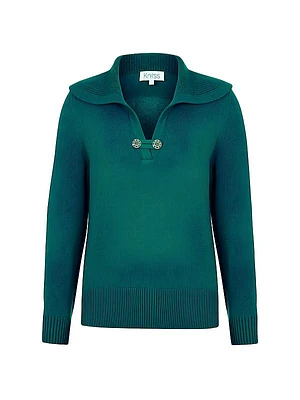 Ivy Wool-Blend Sweater
