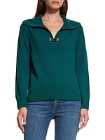 Ivy Wool-Blend Sweater