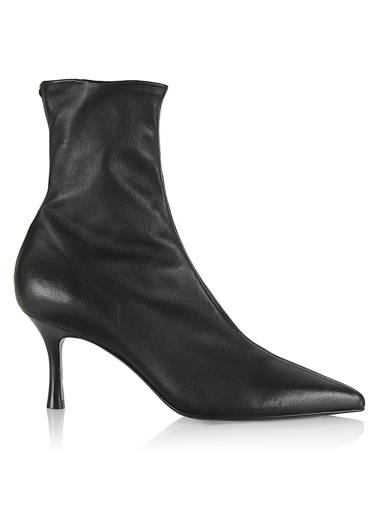 Brea 75MM Leather Booties