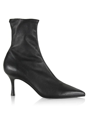 Brea 75MM Leather Booties