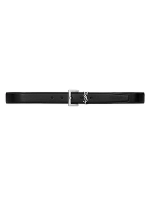 Cassandre Belt In Smooth Leather