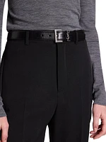 Cassandre Belt In Smooth Leather