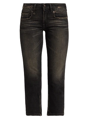 Boy Low-Rise Cropped Jeans