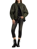 Boy Low-Rise Cropped Jeans