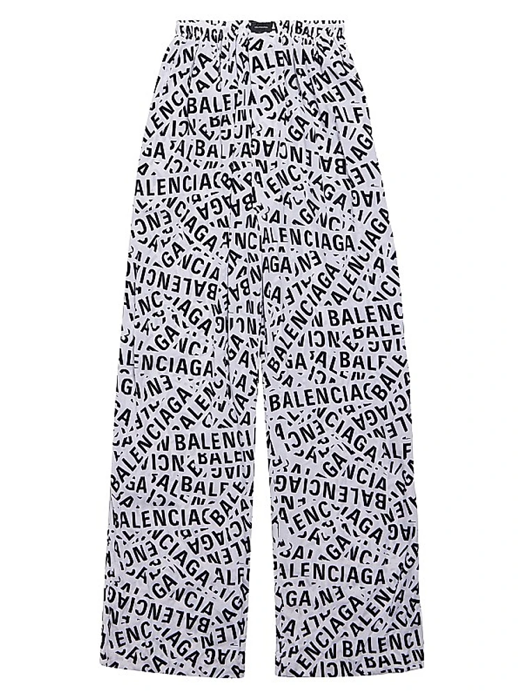 Logo Strips Pants
