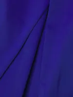 Satin Column Gown