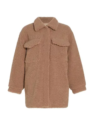Carla Faux-Shearling Shacket