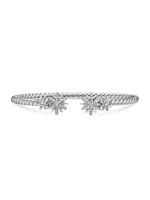 Starburst Cable Bracelet Sterling Silver