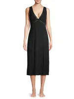 Feathers Essentials Slip Midi-Dress