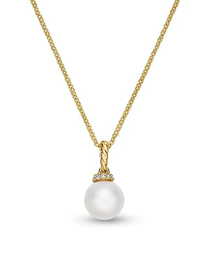 Solari Pendant Necklace in 18K Yellow Gold