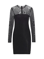 Dahlia Crystal Bodycon Mini Dress