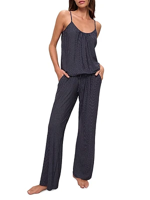 Gisele Striped Pajama Set