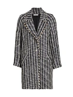 Valeria Metallic Tweed Jacket