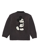 Little Kid's CozyChic Disney Mickey Mouse Bomber Jacket
