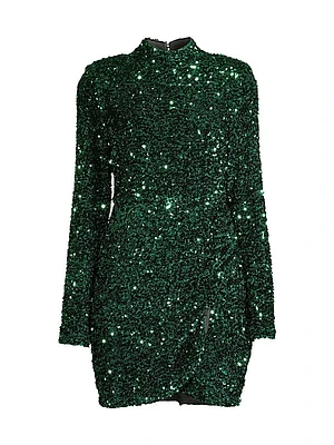 Lisanna Sequined Minidress