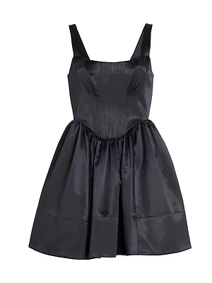 Landscape Fit & Flare Minidress