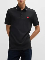Cotton-Piqué Slim-Fit Polo Shirt