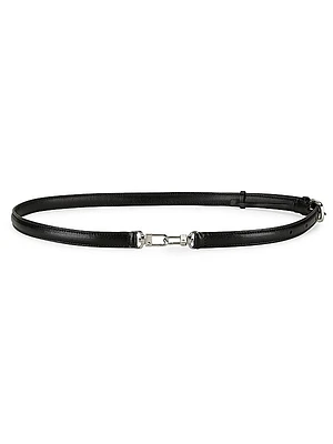 Skinny Leather Belt