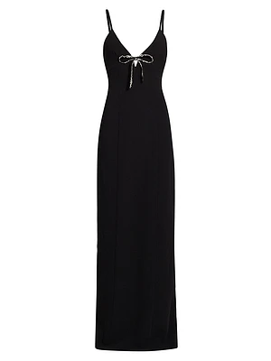 Adele Embellished Bow Gown