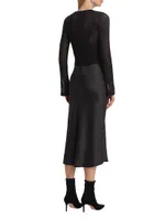 Fay Cardigan & Sweater Two-Piece Set