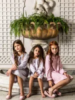 Baby Girl, Little Girl's & Flannel Victoria Nightgown