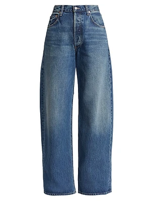 Ayla Denim Baggy Mid-Rise Jeans