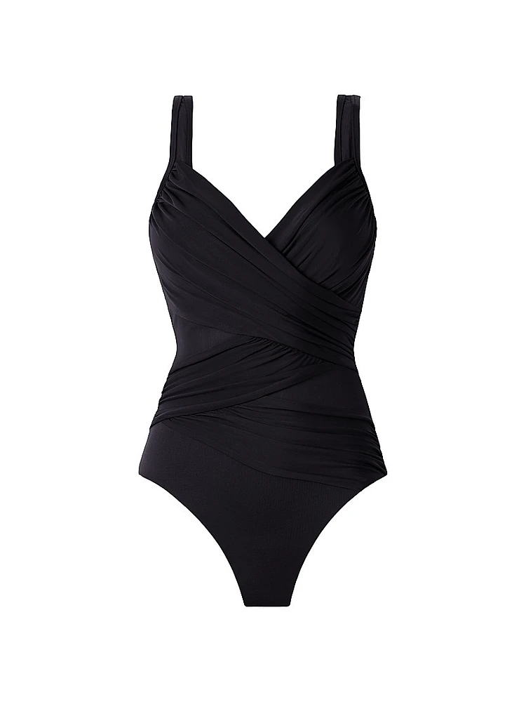 Network One-Piece Swimsuit