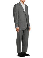 Siena Pinstriped Stretch Wool Suit