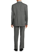 Siena Pinstriped Stretch Wool Suit