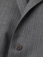 Siena Pinstriped Stretch Wool Suit