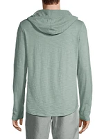 Slub Cotton Hoodie