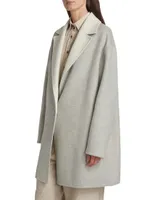 Two-Tone Cashmere Jacket