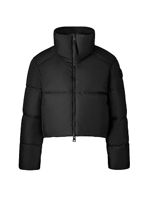 Garnet Crop Puffer Jacket