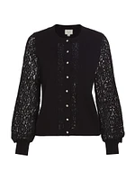 Lita Open-Knit Cardigan