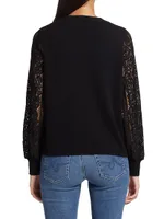 Lita Open-Knit Cardigan