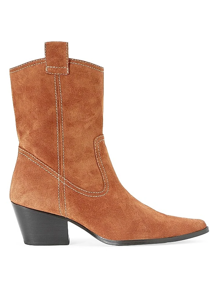 June 40MM Suede Boots