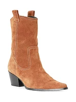 June 40MM Suede Boots